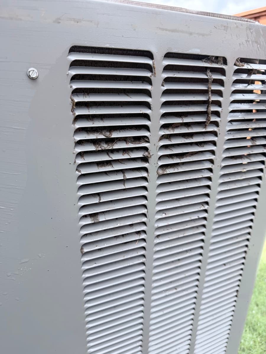 Before: Coil Cleaning